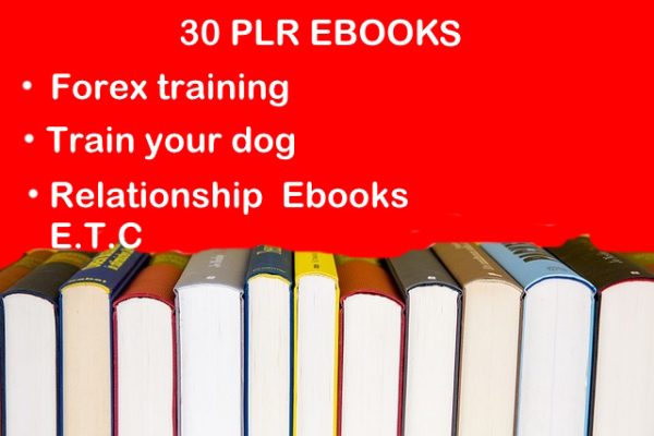 30 plr ebooks